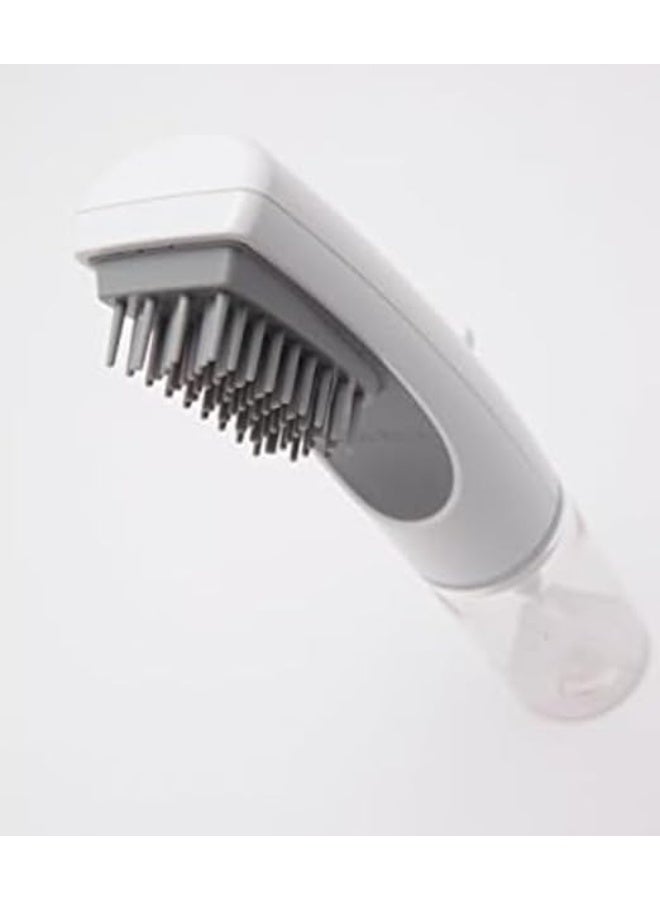 An innovative hair massage and washing brush with a foam distribution tank to stimulate blood circulation, featuring a flexible and elegant design. - Image 1